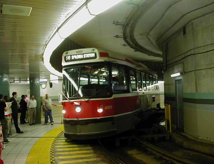Toronto Transit Commission SIG streetcar 4001